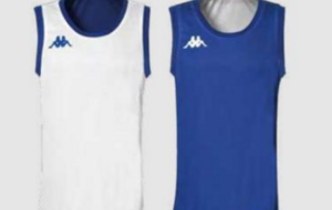 Maillot Kappa Réversible Dancosi (Bleu/Blanc)