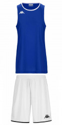 Ensemble Fille Kappa Danca/Dumpa (Bleu/Blanc)
