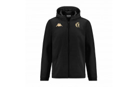 Veste à capuche Kappa Giordizi Noir Flocage BSM